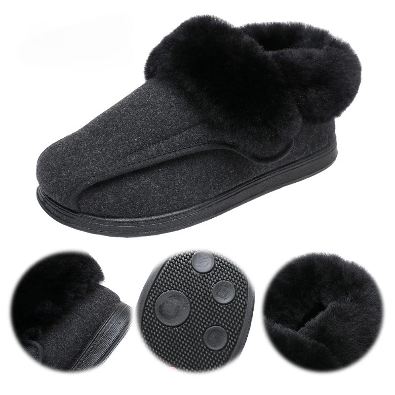 Women'S Shoes Neuropathy - Kadınlar için Diyabet Ayakkabıları, Sıcak Kışlık,