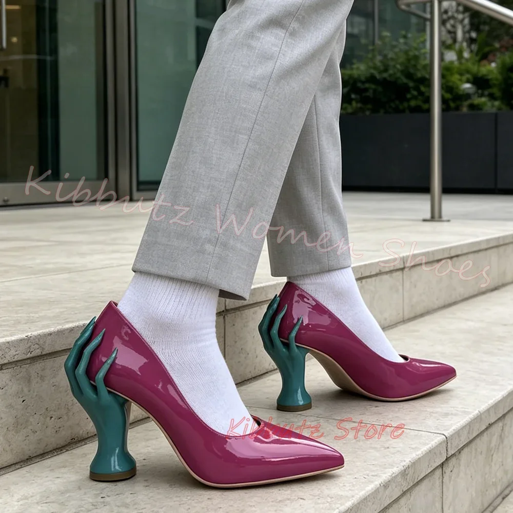 Women'S Shoes Hands Free - El Yapımı Topuklu Ayakkabılar Sivri Burun