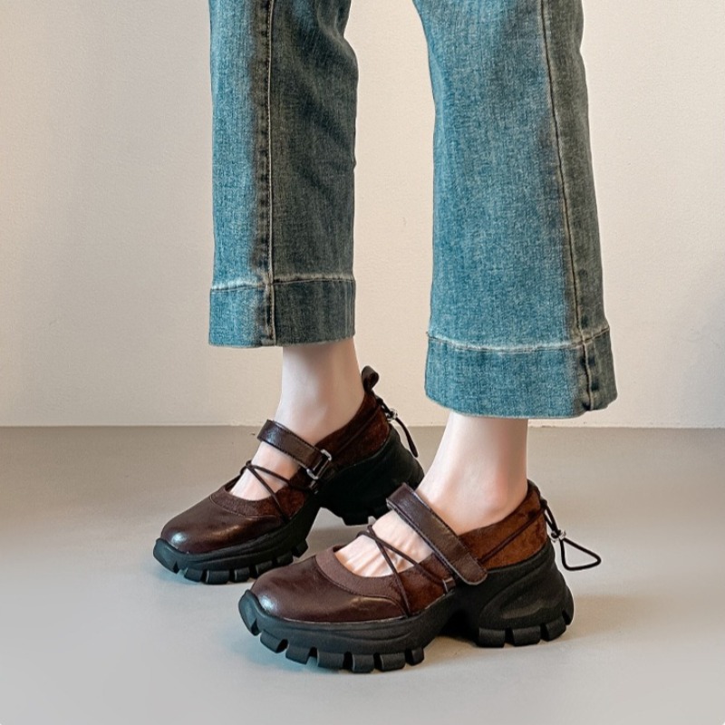 Mary Jane Shoes - Yeni Retro Bale Mary Jane Ayakkabıları