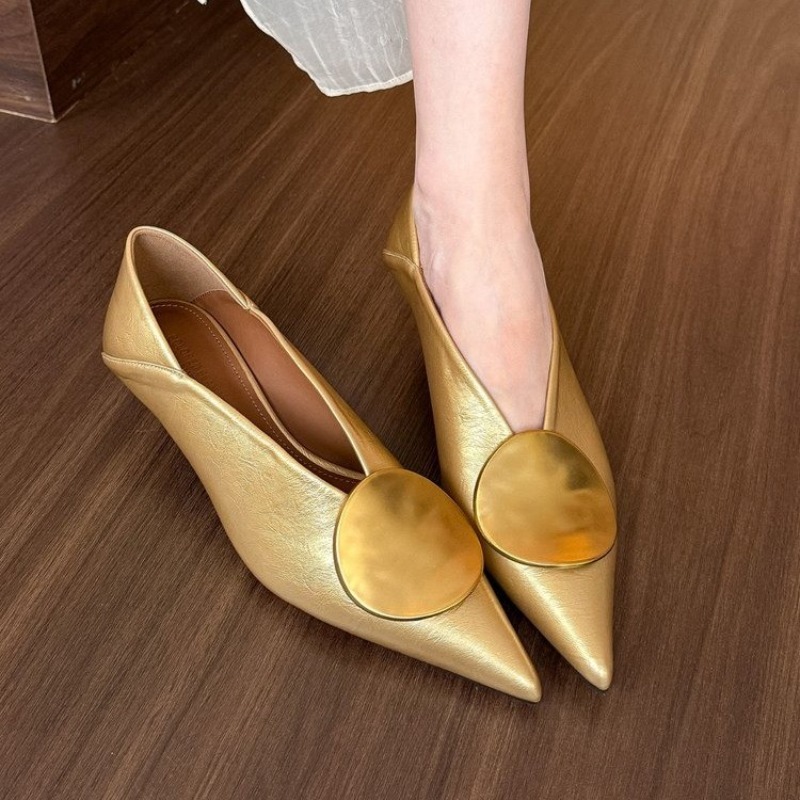 Shoes For Women Flats - 2025 İlkbahar Yaz Sivri Burunlu Ayakkabılar