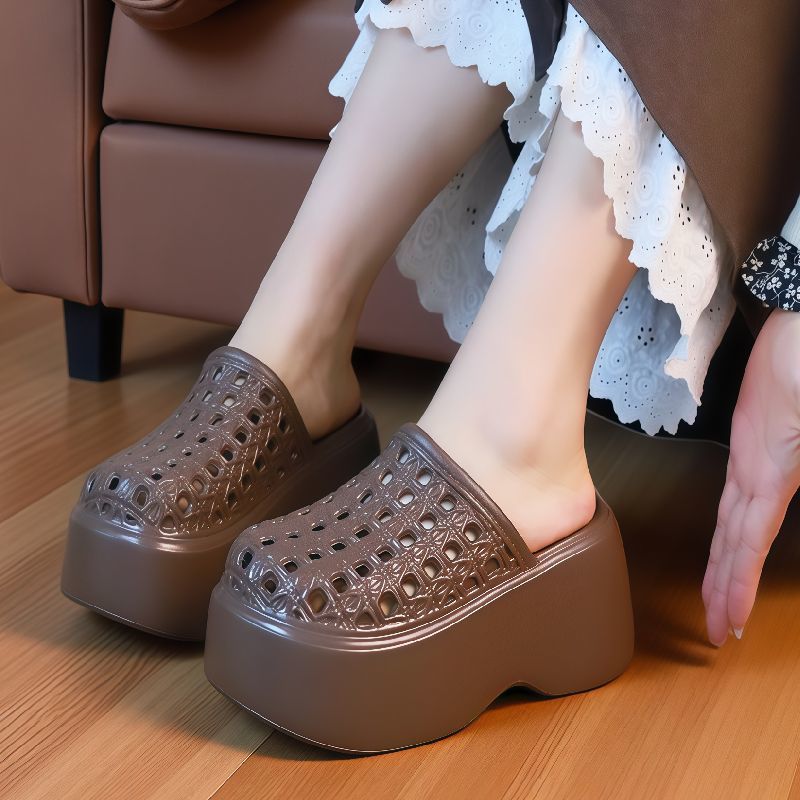 Women'S Shoes Quality - Yeni Kesik Detaylı Yüksek Topuklu EVA