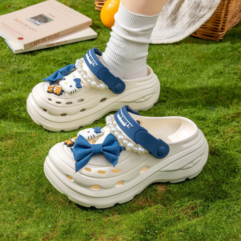Sevimli İnci Fiyonklu Hello Ki - Women'S Shoes Clogs incelemesi ve fiyatı