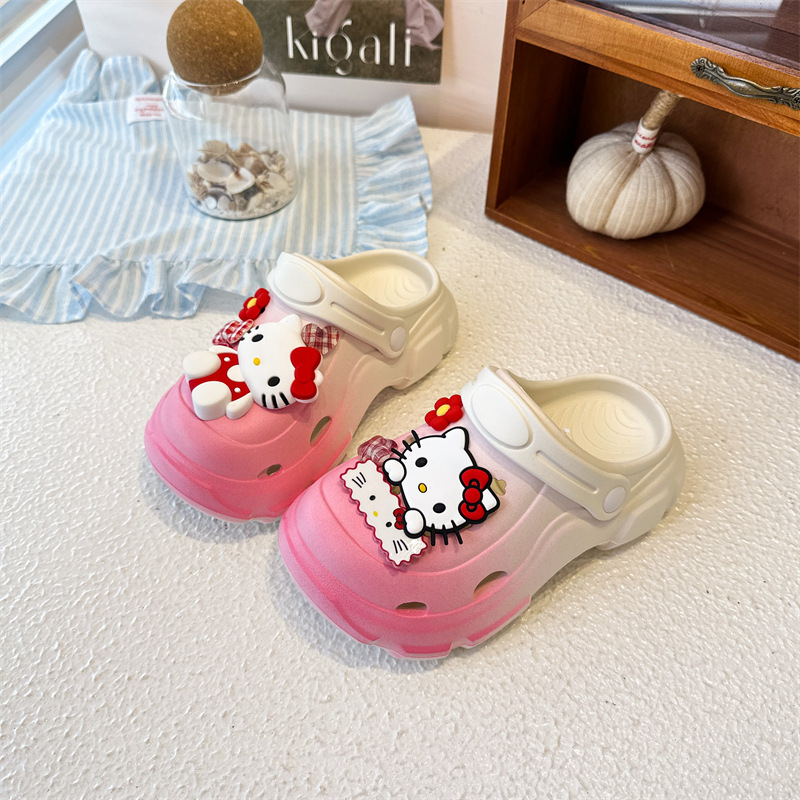 Degrade Renkli Hello Kitty Pla - Women'S Shoes Clogs incelemesi ve fiyatı