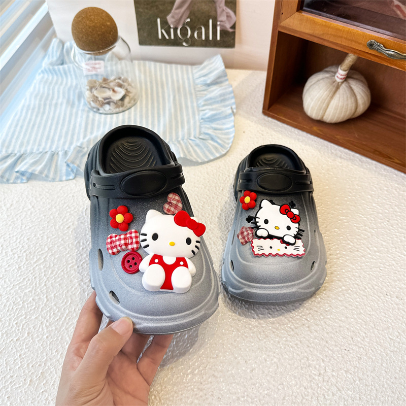 Degrade Renkli Hello Kitty Pla - Women'S Shoes Clogs incelemesi ve fiyatı