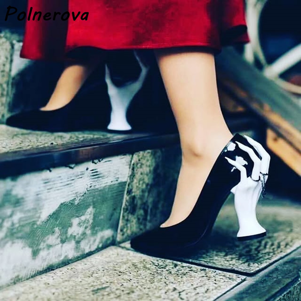 El Yapımı Heykel Topuklu Sivri - Women'S Shoes Hands Free incelemesi ve fiyatı