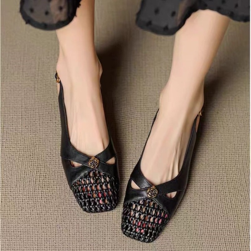 Kadın Fransız tarzı kapalı bur - Shoes For Women Flats incelemesi ve fiyatı