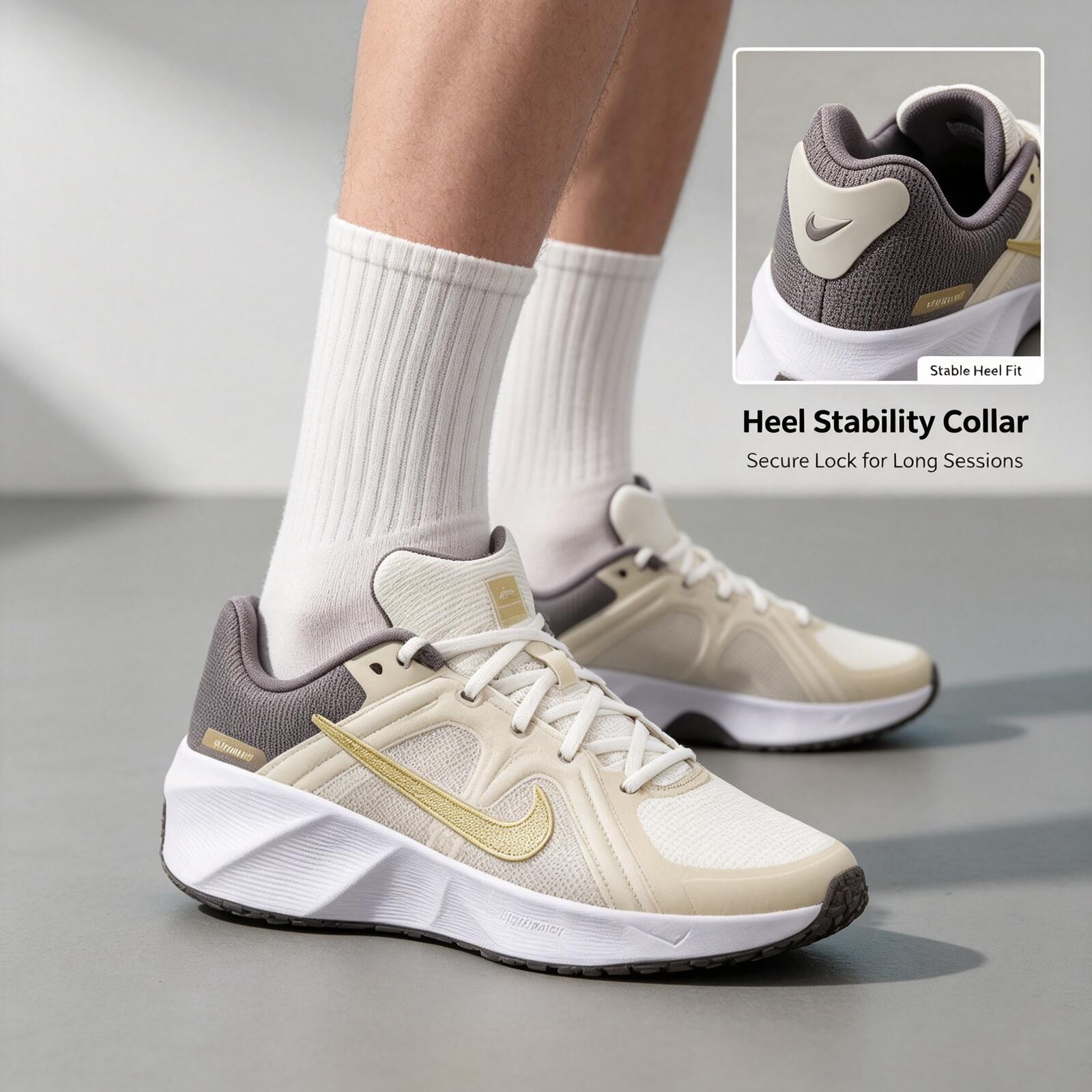 Nike Erkek Beyaz Gri Altın Ant - Women Shoes Zoom incelemesi ve fiyatı