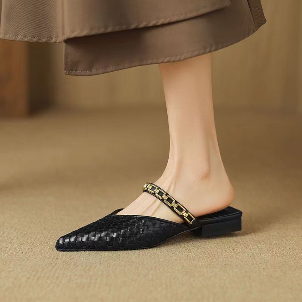 2026 Yeni Retro Sivri Burunlu  - Women'S Shoes Clogs incelemesi ve fiyatı