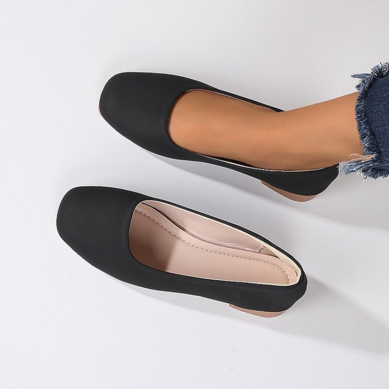 Yumuşak Deri Yuvarlak Burunlu  - Women'S Shoes Round Toe incelemesi ve fiyatı