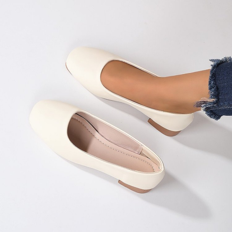 Yumuşak Deri Yuvarlak Burunlu  - Women'S Shoes Round Toe incelemesi ve fiyatı