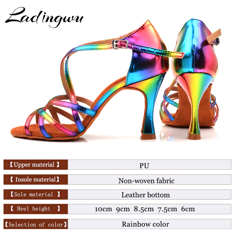 Ladingwu kadın Gökkuşağı Renkl - Women'S Shoes Z incelemesi ve fiyatı