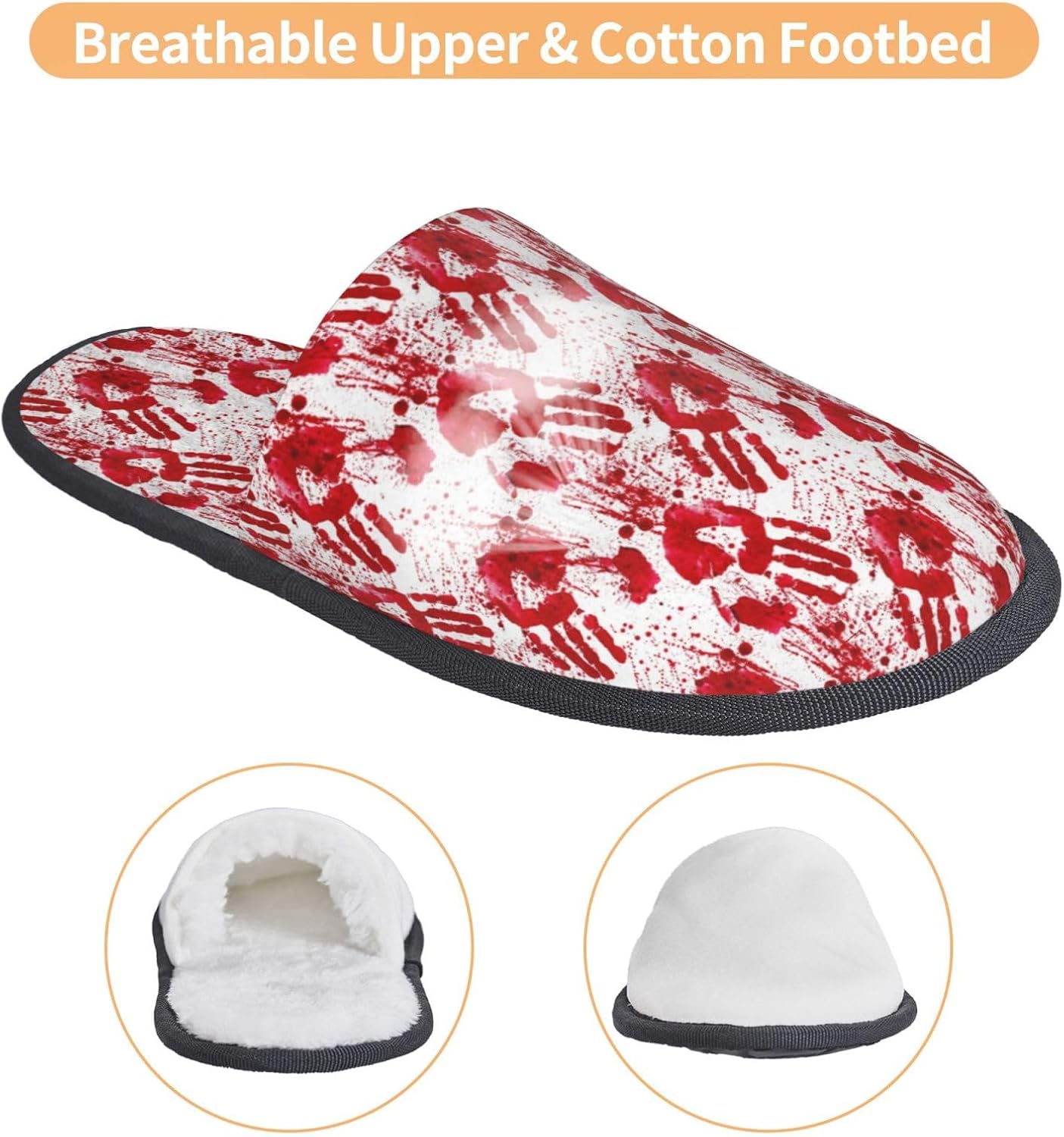 Kanlı El Baskılı Kadın Terlikl - Women'S Shoes Hands Free incelemesi ve fiyatı