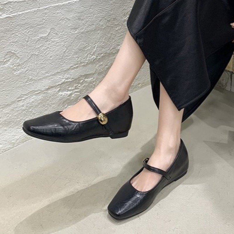 Ultra Yumuşak Deri Siyah Babet - Shoes For Women Flats incelemesi ve fiyatı