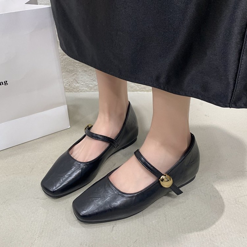 Ultra Yumuşak Deri Siyah Babet - Shoes For Women Flats incelemesi ve fiyatı
