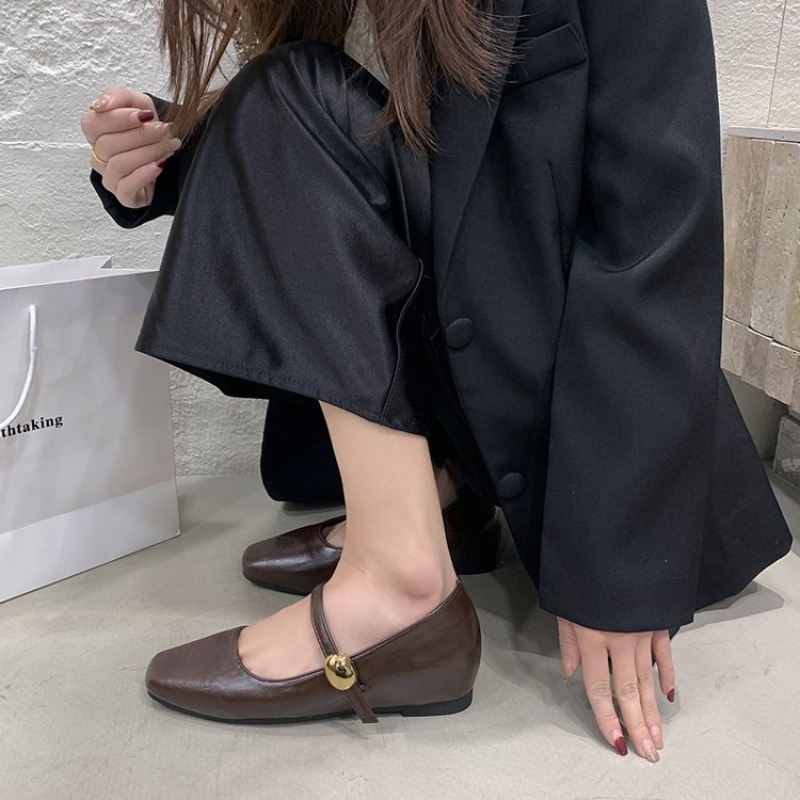 Ultra Yumuşak Deri Siyah Babet - Shoes For Women Flats incelemesi ve fiyatı