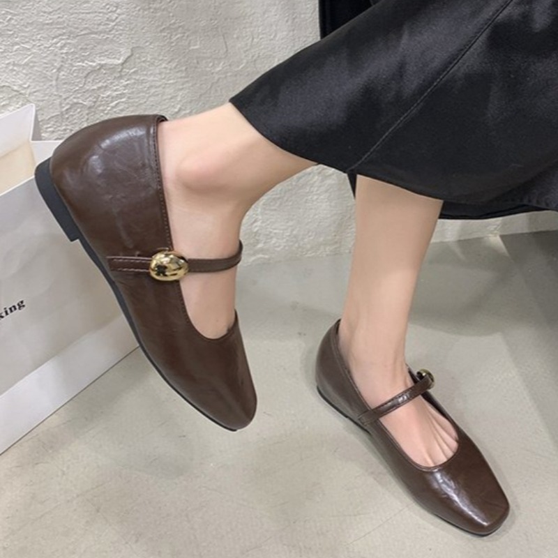 Ultra Yumuşak Deri Siyah Babet - Shoes For Women Flats incelemesi ve fiyatı