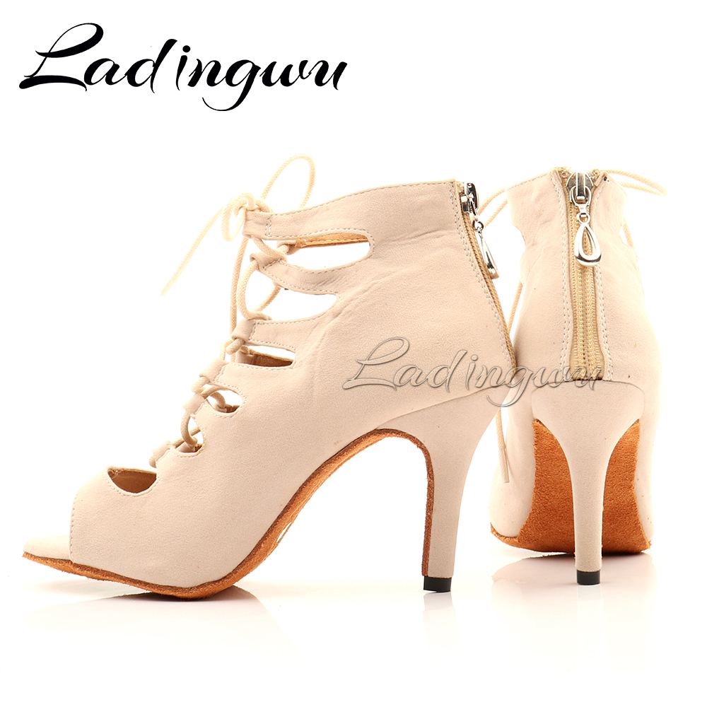 Ladingwu bej süet yüksek top d - Women'S Shoes Z incelemesi ve fiyatı