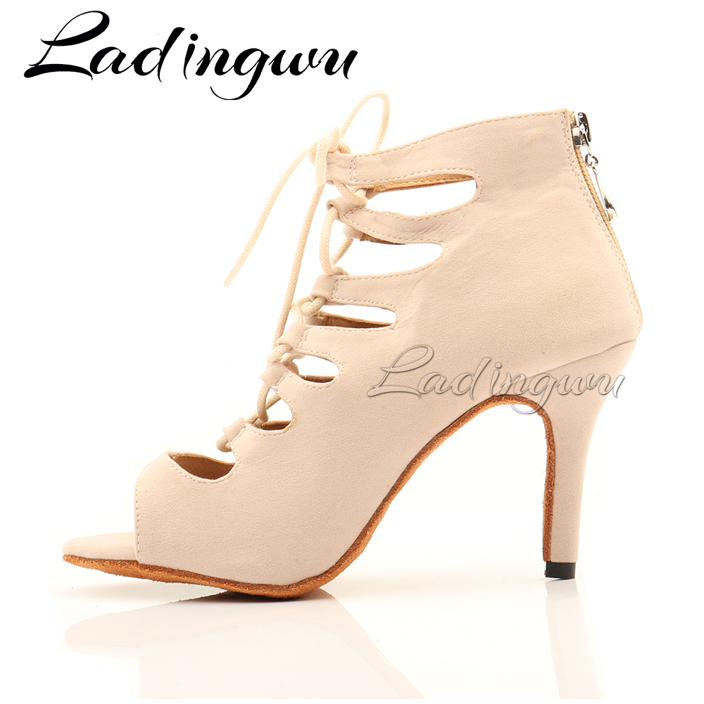 Ladingwu bej süet yüksek top d - Women'S Shoes Z incelemesi ve fiyatı