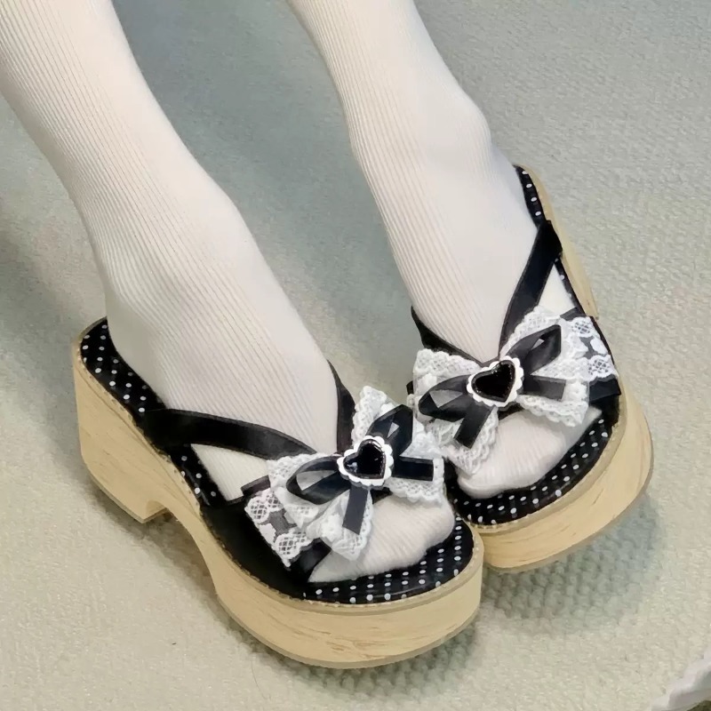 Tatlı Fiyonklu Ahşap Desenli K - Women'S Shoes Quality incelemesi ve fiyatı