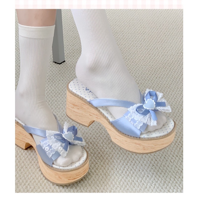 Tatlı Fiyonklu Ahşap Desenli K - Women'S Shoes Quality incelemesi ve fiyatı