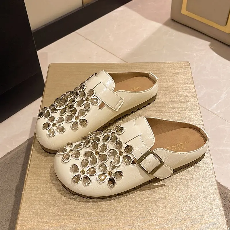 Kadın Çiçekli Yapay Elmas Toka - Women'S Shoes Clogs incelemesi ve fiyatı