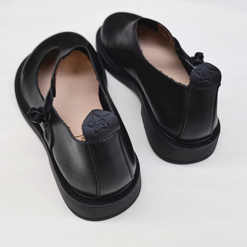 Careaymade-hakiki deri büyük a - Women'S Shoes Round Toe incelemesi ve fiyatı