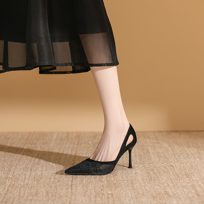 Şık Kadın Sandaletleri Fileli  - Women'S Shoes Paris incelemesi ve fiyatı