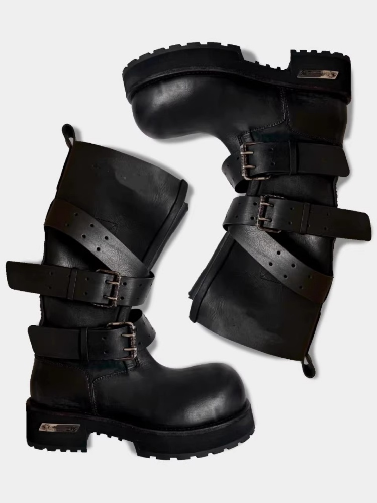 Kemer Tokası Siyah Deri Motosi - Women'S Shoes Paris incelemesi ve fiyatı