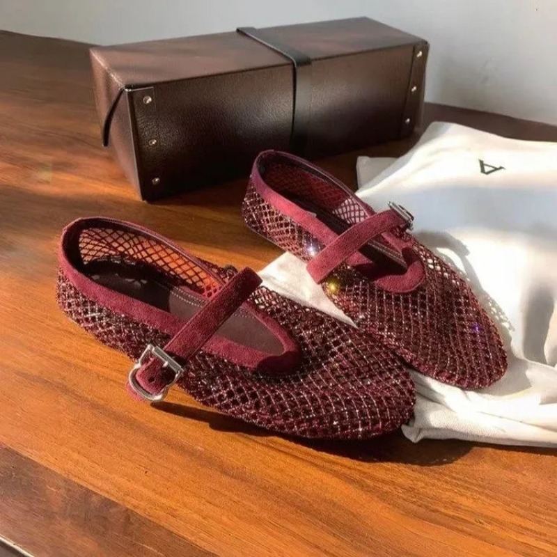 İçi Boş Yapay Elmaslı Baotou S - Women'S Shoes Round Toe incelemesi ve fiyatı