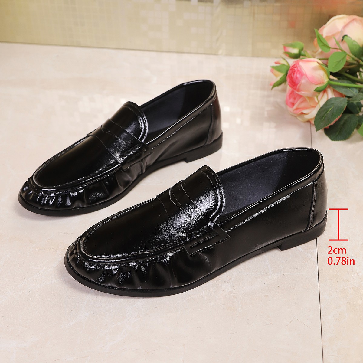 2026 Yaz İngiliz Tarzı Siyah K - Shoes For Women Flats incelemesi ve fiyatı