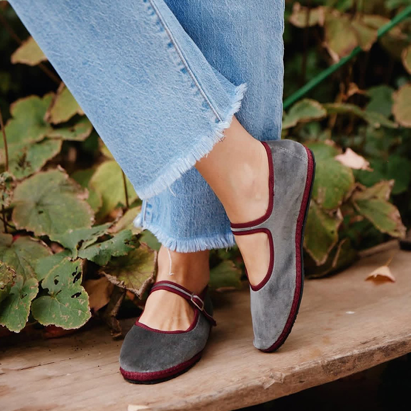 Gri Mary Jeans Daireler Ayakka - Women'S Shoes Hands Free incelemesi ve fiyatı