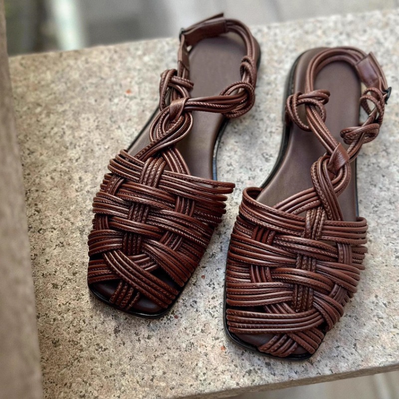 Vintage El dokuması Düz ​​taba - Women'S Shoes Hands Free incelemesi ve fiyatı