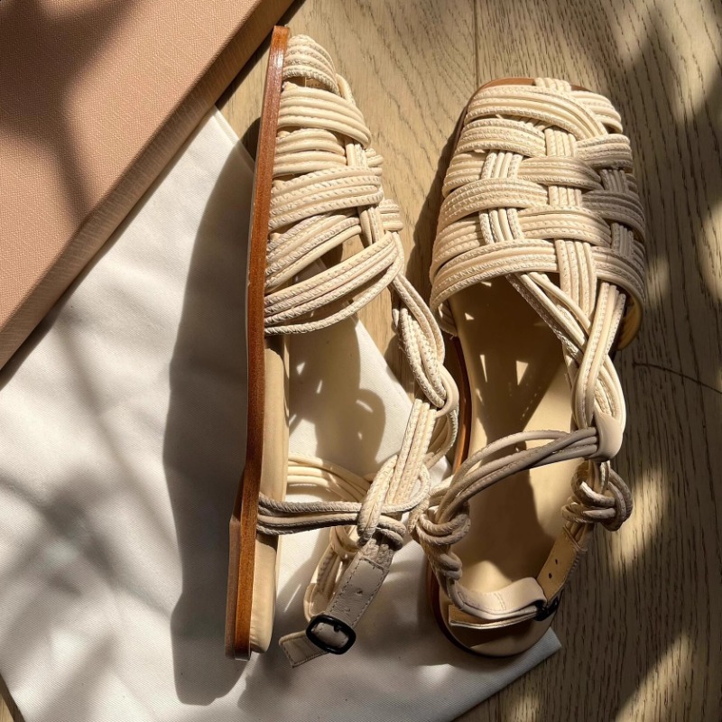 Vintage El dokuması Düz ​​taba - Women'S Shoes Hands Free incelemesi ve fiyatı